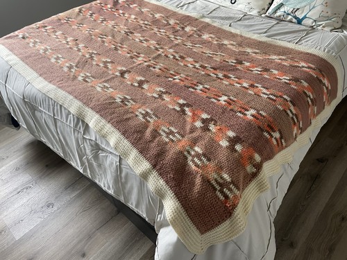 Coperta vintage ricamata - , a