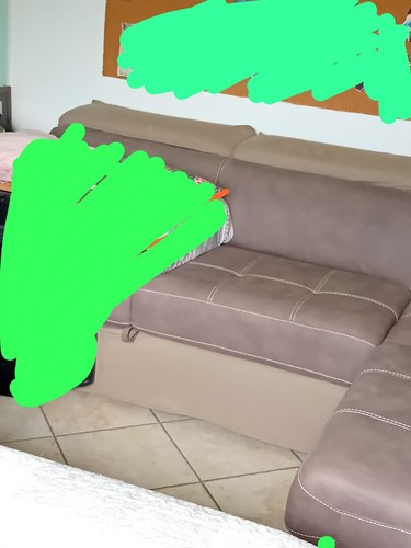 Divano letto con isola posti - divano, 4